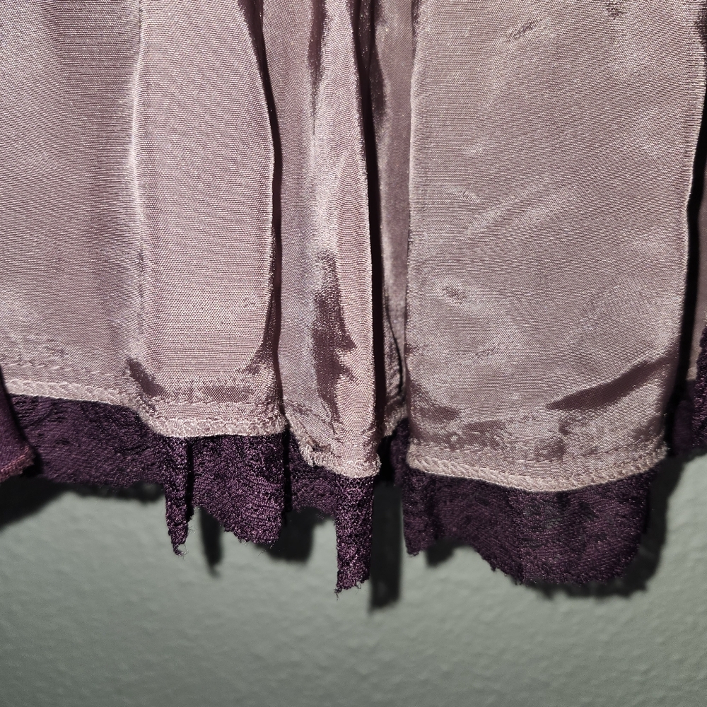 Elevenses * By Anthropologie Plum Mid Length "Dancer" Skirt Size 6 - Picture 8 of 9